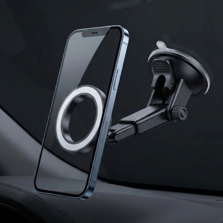 Katlanabilir Vakumlu Araç Telefon Tutucusu