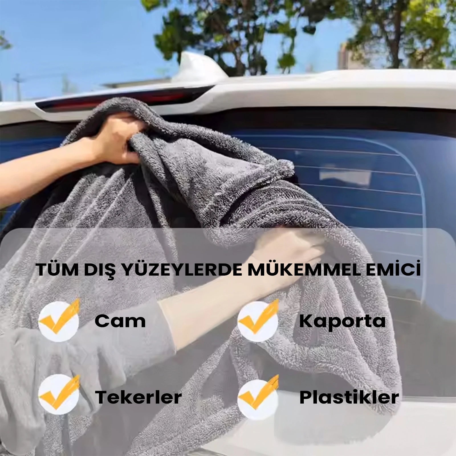 Schön Weiter Araç Oto Mikrofiber Bez 50x80